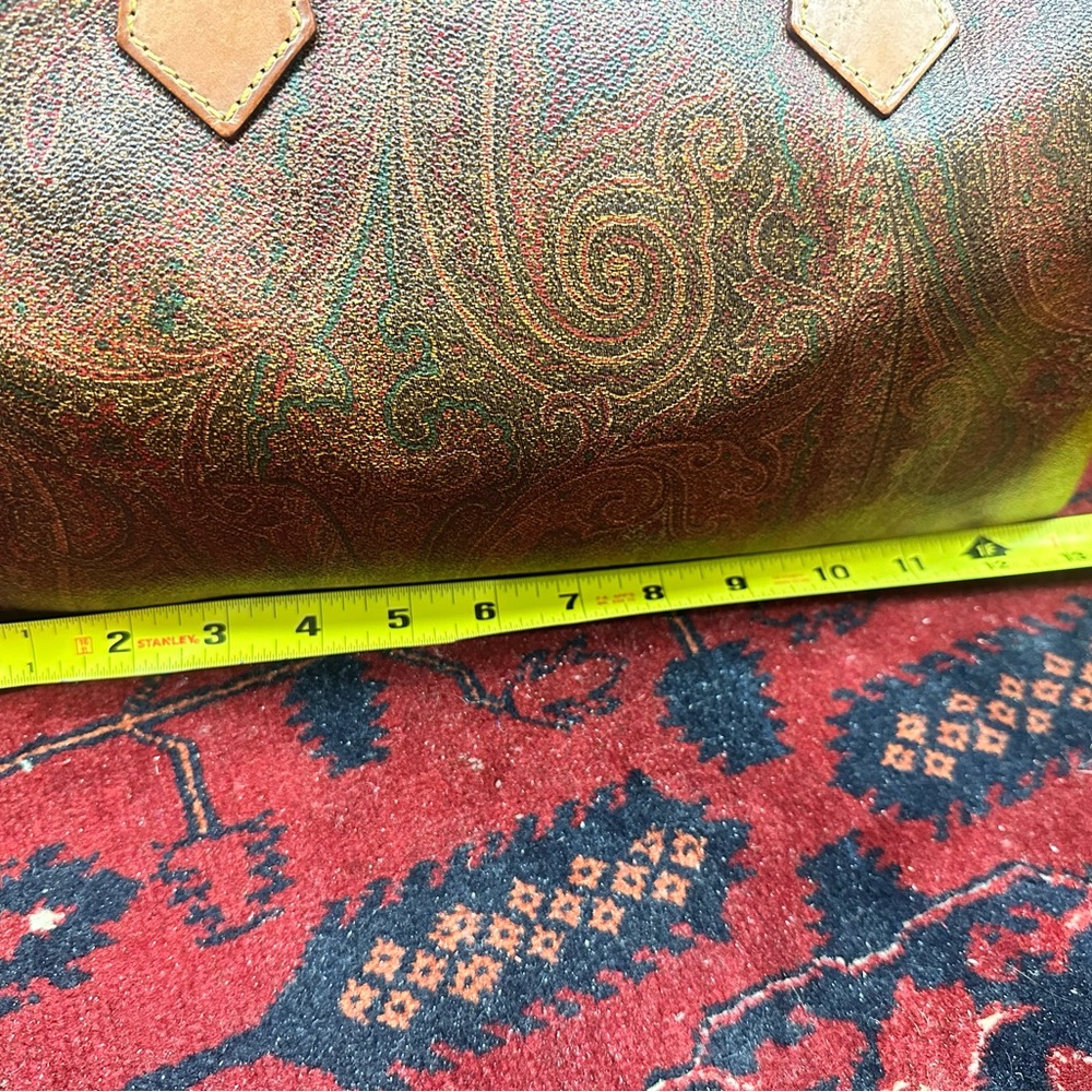 Elegant ETRO BOSTON  Paisley Bag - Picture 12 of 14